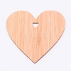 Unfinished Wooden Pieces for Big Pendants AJEW-WH0129-31-1