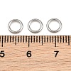 304 Stainless Steel Closed Jump Rings STAS-G393-06P-06-2