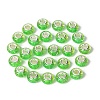 Rondelle Resin European Beads RPDL-A001-01-09-1