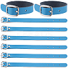 Cowhide Leather Adjustable Add-A-Bag Luggage Straps AJEW-WH0007-11D-1