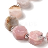Natural Pink Opal Beads Strands G-P534-A10-01-4