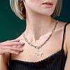 12Pcs 6 Styles 201 Stainless Steel Pendants STAS-SZ0002-21-4