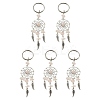 Natural Chip Rose Quartz Keychain KEYC-YW0001-01-1