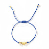Imitation Pearl Charm Bracelets SI5748-10-1