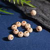 Round Unfinished Wood Beads X-WOOD-Q008-4mm-LF-4