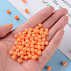 Opaque Acrylic Beads X-MACR-S370-C6mm-A11-5