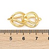 Brass Connector Charms Links KK-M311-18G-3