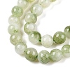 Dyed Natural White Jade Beads Strands G-T138-6mm-210-24-3