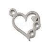 304 Stainless Steel Charms STAS-G355-06A-P-1