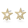 Iron Stud Earring Findings IFIN-N005-17-1