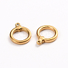 Ion Plating(IP) 304 Stainless Steel Toggle Clasps Parts STAS-D142-04B-G-2