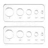 Acrylic Safety Eye Insertion Tool for Toy Making TOOL-WH0155-169-1