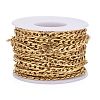 Ion Plating(IP) 304 Stainless Steel Figaro Chains CHS-E007-01G-3