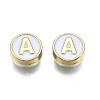 Alloy Enamel Beads ENAM-N052-006-01A-RS-2