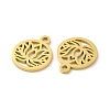 Ion Plating(IP) 304 Stainless Steel Charms STAS-J042-13G-2