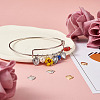 300Pcs 2 Style 304 Stainless Steel Charms STAS-PJ0001-38-8