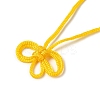 Nylon Lucky Knot Cord Amulet Yuki Pendant Decorations LS-AJEW-NH0001-01B-3