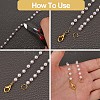 Plastic Imitation Pearl Beaded Chain JX303A-4
