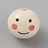 Printed Wooden Beads WOOD-WH0001-06B-1