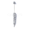 Alloy Beadable Pen AJEW-A066-04A-1