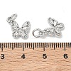 SHEGRACE Brass Pave Clear Cubic Zirconia Pendants XGRQ3Q974-628P-B-3