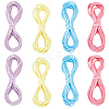 8 Bundles 4 Colors Flat Faux Suede Cord LW-CL0001-03B-1