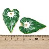 304 Stainless Steel Enamel Pendants STAS-C158-02G-03-3