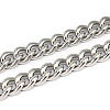201 Stainless Steel Cuban Link Chains CHS-L001-51-2.2mm-1