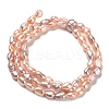 Natural Cultured Freshwater Pearl Beads Strands PEAR-E016-106-2