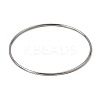 2MM 304 Stainless Steel Bangles for Women SA-CBA37BC-23B-P-4