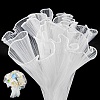 Wrinkled Wavy Polyester Flower Bouquets Wrapping Packaging FIND-WH0110-751A-1