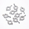 Alloy Rhinestone Pendants RB-C1412-1-1