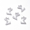 Tarnish Resistant 304 Stainless Steel Charms LS-STAS-K215-21P-1