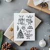 Summer Theme PVC Plastic Clear Stamps DIY-WH0631-0388-5