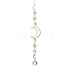 Glass Pendants Hanging Suncatchers HJEW-JM04560-2