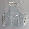 Stripe Polycotton Sleeveless Apron AJEW-WH20067-020A-1