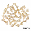 20Pcs Rack Plating Alloy Beads FIND-YW0008-15G-1