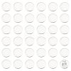 120Pcs 304 Stainless Steel Stamping Blank Tag Cabochons STAS-UN0055-71A-1