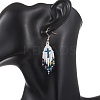 Glass Seed Beads Dangle Earrings EJEW-MZ00737-02-2