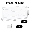 Acrylic Disposable Towel Holder for Bathroom ODIS-WH0043-219-2