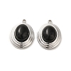 Natural Black Onyx(Dyed & Heated) Pendants STAS-L025-006P-03-1