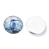 Flatback Glass Cabochons for DIY Projects X-GGLA-S029-12mm-017-2