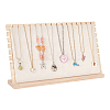 Wooden Necklace Display Stands AJEW-WH0459-92A-1