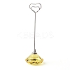 Diamond Shape Glass Name Card Holder DJEW-F009-A02-1