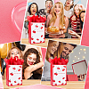 1Pc Valentine's Day Themed Cherry Printed Paper Bags ABAG-SP0001-12-5