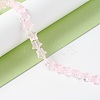 Transparent Glass Beads Strand GLAA-K057-01I-2