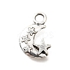 Tibetan Style Alloy Pendants TIBE-L008-14AS-1