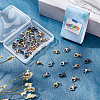 50Pcs 5 Colors 304 Stainless Steel Lobster Claw Clasps STAS-NB0001-32-4