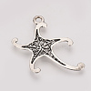 Tibetan Style Alloy Pendants TIBE-T011-55AS-FF-2