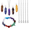 DIY Stone Jewelry Set Making Kit DIY-SZ0007-87-1